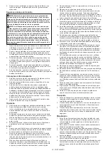 Preview for 32 page of Dolmar HT-CS 2 Instruction Manual