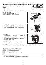 Preview for 29 page of Dolmar LT-245.4 Original Instruction Manual