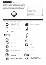 Preview for 74 page of Dolmar LT-245.4 Original Instruction Manual