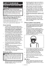 Preview for 3 page of Dolmar MB-CS Original Instruction Manual