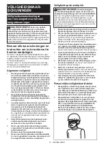 Preview for 51 page of Dolmar MB-CS Original Instruction Manual