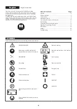 Preview for 2 page of Dolmar MH-246.4 D Original Instruction Manual