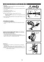 Preview for 10 page of Dolmar MH-246.4 D Original Instruction Manual