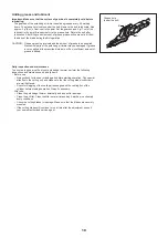 Preview for 19 page of Dolmar MH-246.4 D Original Instruction Manual