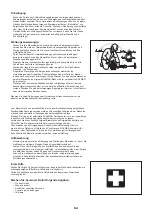 Preview for 54 page of Dolmar MH-246.4 D Original Instruction Manual