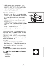 Preview for 78 page of Dolmar MH-246.4 D Original Instruction Manual