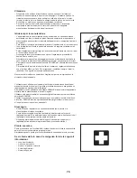 Preview for 75 page of Dolmar MH-246.4 DS Original Instruction Manual