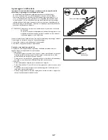 Предварительный просмотр 87 страницы Dolmar MH-246.4 DS Original Instruction Manual