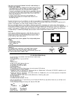 Предварительный просмотр 42 страницы Dolmar MS-20C Instruction Manual