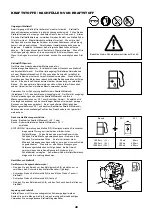 Предварительный просмотр 49 страницы Dolmar MS-22C Original Instruction Manual