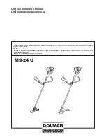 Предварительный просмотр 1 страницы Dolmar MS-24 U Original Instruction Manual