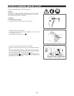 Предварительный просмотр 15 страницы Dolmar MS-24 U Original Instruction Manual