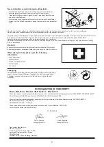 Предварительный просмотр 7 страницы Dolmar MS-245.4 C Instruction Manual