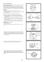 Предварительный просмотр 19 страницы Dolmar MS-245.4 C Instruction Manual