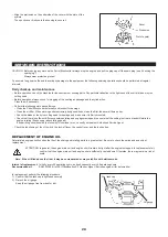 Предварительный просмотр 20 страницы Dolmar MS-245.4 C Instruction Manual