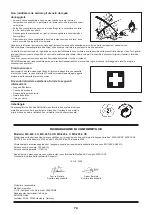 Предварительный просмотр 76 страницы Dolmar MS-245.4 C Instruction Manual