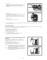 Предварительный просмотр 17 страницы Dolmar MS-246.4 CE Instruction Manual