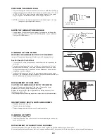 Предварительный просмотр 22 страницы Dolmar MS-246.4 CE Instruction Manual