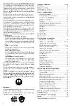 Preview for 2 page of Dolmar MS-3310, MS-4010, MS-4510 Owner'S And Safety Manual