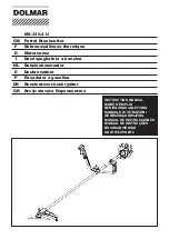 Dolmar MS-335.4 U Instruction Manual предпросмотр