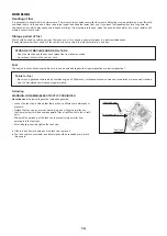 Предварительный просмотр 14 страницы Dolmar MS-335.4 U Instruction Manual