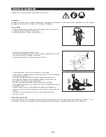 Предварительный просмотр 78 страницы Dolmar MS-4215 Original Instruction Manual