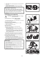 Предварительный просмотр 75 страницы Dolmar MS-430.4 C Original Instructions Manual