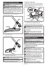 Предварительный просмотр 11 страницы Dolmar MS290.4L Original Instruction Manual