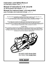 Предварительный просмотр 1 страницы Dolmar PC-6412 HappyStart Instruction And Safety Manual