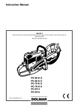 Dolmar PC-6412 S Instruction Manual предпросмотр