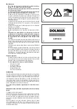 Preview for 43 page of Dolmar PC-6530 Instruction and safety Instruction And Safety Manual