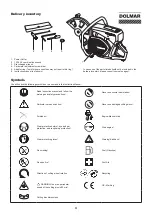 Предварительный просмотр 3 страницы Dolmar PC-7612V Original Instruction Manual