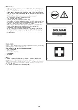 Preview for 10 page of Dolmar PC-7612V Original Instruction Manual