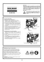 Предварительный просмотр 44 страницы Dolmar PC-7612V Original Instruction Manual