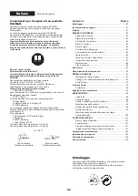 Preview for 80 page of Dolmar PC-7612V Original Instruction Manual