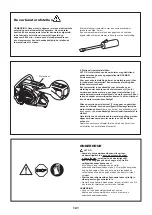 Предварительный просмотр 121 страницы Dolmar PC-7612V Original Instruction Manual