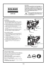 Preview for 122 page of Dolmar PC-7612V Original Instruction Manual