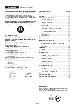 Preview for 132 page of Dolmar PC-7612V Original Instruction Manual