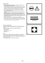 Preview for 140 page of Dolmar PC-7612V Original Instruction Manual