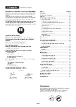 Preview for 158 page of Dolmar PC-7612V Original Instruction Manual