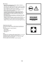 Предварительный просмотр 166 страницы Dolmar PC-7612V Original Instruction Manual