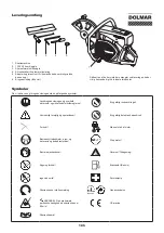 Предварительный просмотр 185 страницы Dolmar PC-7612V Original Instruction Manual