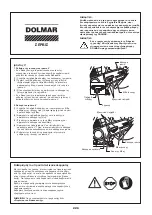 Preview for 226 page of Dolmar PC-7612V Original Instruction Manual