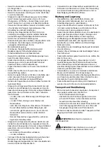 Предварительный просмотр 29 страницы Dolmar PM-411 C Original Instruction Manual