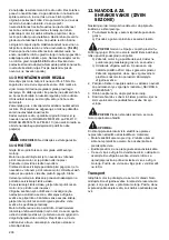 Предварительный просмотр 206 страницы Dolmar PM-411 C Original Instruction Manual