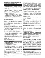 Preview for 22 page of Dolmar PM-43 Operator'S Manual