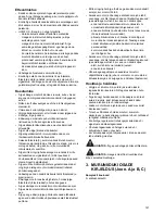 Предварительный просмотр 121 страницы Dolmar PM-46 B Instruction Manual