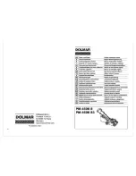 Preview for 1 page of Dolmar PM-4600 S Original Instruction Manual