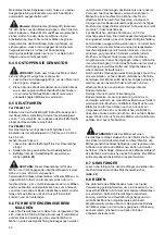 Preview for 22 page of Dolmar PM-4601 S3C Original Instruction Manual