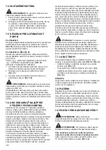 Предварительный просмотр 182 страницы Dolmar PM-4602 S Original Instruction Manual